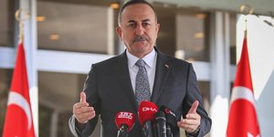 O Τούρκος υπουργός Εξωτερικών, Μεβλούτ Τσαβούσογλου 