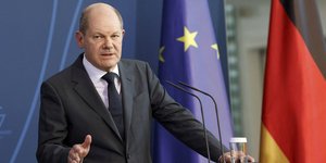 Ο καγκελάριος της Γερμανίας, Όλαφ Σολτς