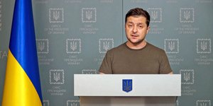 Ο πρόεδρος της Ουκρανίας, Βολόντιμιρ Ζελένσκι