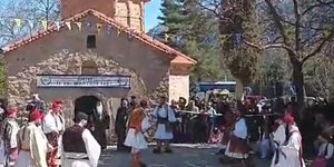 Συγκινητικές στιγμές με την αναπαράσταση της ορκομωσίας των οπλαρχηγών του 1821 