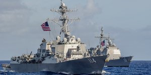 To αμερικανικό αντιτορπιλικό Ralph Johnson