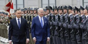 Αντρέι Ντούντα, Τζο Μπάιντεν