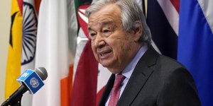 Γενικός Γραμματέας του ΟΗΕ Αντόνιο Γκουτέρες