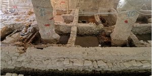 Απόσπαση και επανατοποθέτηση των αρχαίων που αποκαλύφθηκαν στη β' φάση των ανασκαφών στο Μετρό Θεσσαλονίκης