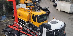 Τα νέα υπερσύγχρονα απορριμματοφόρα του Δήμου Ζωγράφου