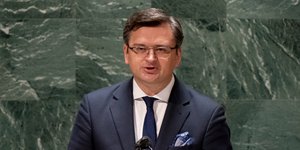 Ο ΥΠΕΞ της Ουκρανίας, Ντμίτρο Κουλέμπα