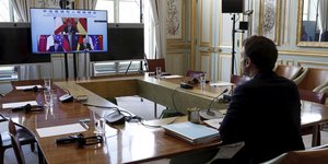 Τηλεφωνική επικοινωνία Εμανουέλ Μακρόν με Όλαφ Σολτς και Σι Ζινπίνγκ
