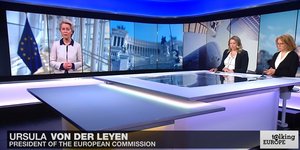 Η πρόεδρος της Κομισιόν, Ούρσουλα φον Ντερ Λάιεν, στο France24 μιλά για την Ουκρανία