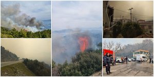 Η φωτιά στη Σάμο