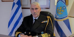 Ο νέος αρχηγός του Λιμενικού Σώματος Γιώργος Αλεξανδράκης