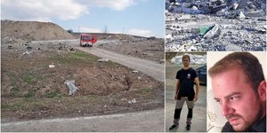 Το σημείο που σημειώθηκε η έκρηξη 