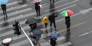 Κακοκαιρία με έντονη βροχή στην Αθήνα
