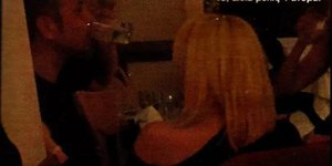 Ντέμης Νικολαΐδης Κατερίνα Παναγοπούλου σε δείπνο στο Ψυχικό