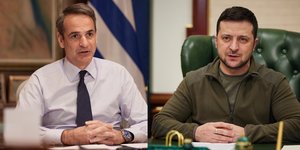 Κυριάκος Μητσοτάκης, Βολοντόμιρ Ζελένσκι