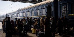 Λεωφορείο απομάκρυνσης κατοίκων από Μαριούπολη και Ζαπορίζια