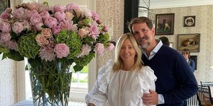 Μαρί Σαντάλ και Παύλος Γλίξμπουργκ/Φωτογραφία: mariechantal22/instagram