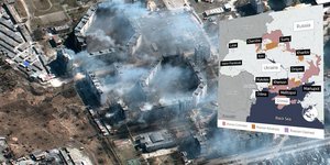 Οι Ρώσοι σφυροκοπούν την Μαριούπολη 