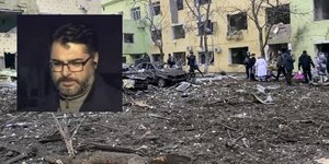 Ο Ελληνας πρόξενος στη Μαριούπολη Μανώλης Ανδρουλάκης