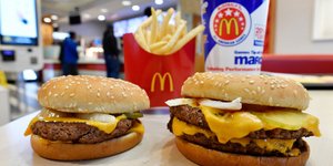 McDonald's burgers