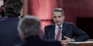 Ο Κυριάκος Μητσοτάκης στο forum «Ο κόσμος που αλλάζει»