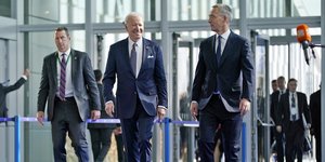 ΝΑΤΟ, Τζο Μπάιντεν, Γενς Στόλτενμπεργκ 