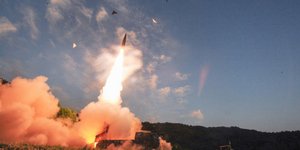 Παλαιότερη πυραυλική δοκιμή του νοτιοκορεάτικου Hyunmoo II 