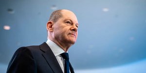 Ο Γερμανός καγκελάριος Όλαφ Σολτς