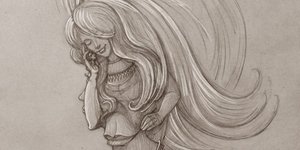 Οπτική ψευδαίσθηση με τίτλο «Τέσσερις Γυναίκες»