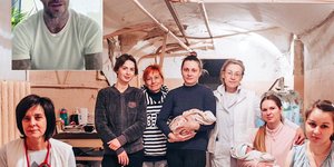 Ουκρανές γεννούν στα καταφύγια των νοσοκομείων 