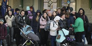 Ουκρανοί πρόσφυγες στην Πολωνία