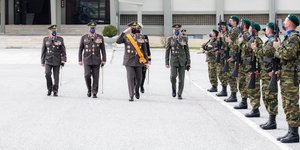 Τελετή παράδοση-παραλαβής καθηκόντων Διοικητή 1ης Στρατιάς/EU-ΟHQ «ΑΧΙΛΛΕΑΣ»