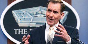 Ο Τζον Κέρμπι, εκπρόσωπος του αμερικανικού Πενταγώνου