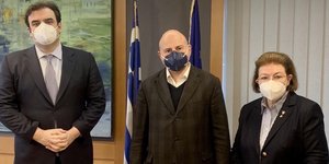 Κυριάκος Πιερρακάκης, Γιώργος Στασινός, Λίνα Μενδώνη