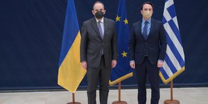 Συνάντηση Πλακιωτάκη με Ουκρανό πρέσβη στην Ελλάδα 