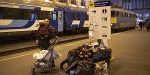 Πρόσφυγες από την Ουκρανία που αναγκάστηκαν να μεταβούν στην Ουγγαρία