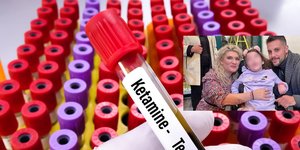 Η ουσία κεταμίνη που βρέθηκε στο αίμα της Τζωρτζίνας -Δεξιά η Ρούλα Πισπιρίγκου, η Τζωρτζίνα και ο Μάνος Δασκαλάκης 