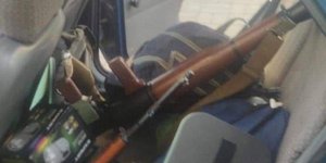 Τα όπλα που βρέθηκαν στο όχημα των Ρώσων σαμποτέρ
