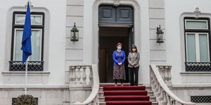 Στην Πρωθυπουργική κατοικία στην Πορτογαλία η Σακελλαροπούλου