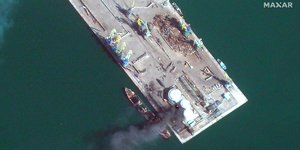 Το ρωσικό πλοίο που κατέστρεψαν οι Ουκρανοί