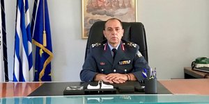 Ο αρχηγός της ΕΛ.ΑΣ. Κωνσταντίνος Σκούμας