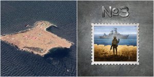 Το νέο γραμματόσημο της Ουκρανίας για το περιστατικό στο Φιδονήσι