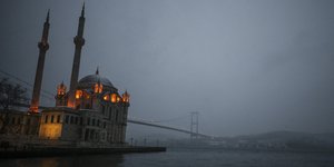 Τα στενά του Βοσπόρου στην Κωνσταντινούπολη