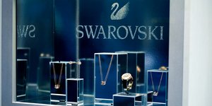 Βιτρίνα της εταιρείας Swarovski