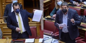 Θάνος Πλεύρης, Ανδρέας Ξανθός