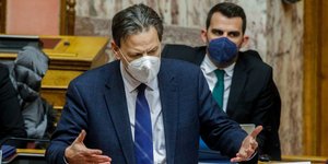 Ο Θεόδωρος Σκυλακάκης σε ομιλία του στη Βουλή