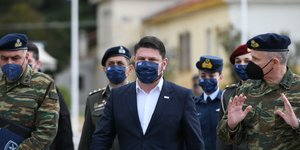 Ο υφυπουργός Εθνικής Άμυνας Νίκος Χαρδαλιάς 