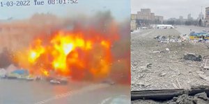 Εισβολή στην Ουκρανία, τεράστια έκρηξη στο Χάρκοβο