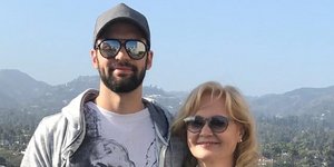 H Αγγελική Νικολούλη με τον γιο της