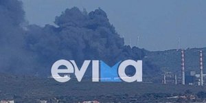 Φωτιά στο Αλιβέρι