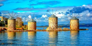 Ειδυλλιακή εικόνα από τη Χίο